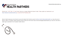 Tablet Screenshot of fairbanks.bannerhealth.com